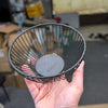Black Steel Basket